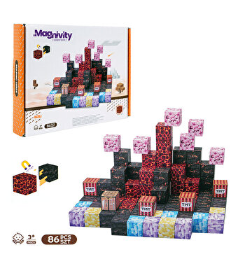 Magnivity Manyetik Bloklar 86 Parça