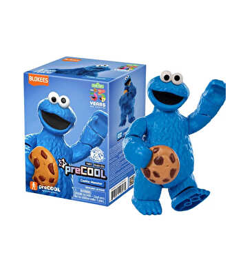 Blokees Sesame Street preCOOL S1 Figür Yapım Seti Cookie Monster