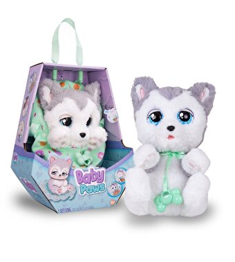 Baby Paws Sesli Yavru Köpek Peluş 20 Cm Husky