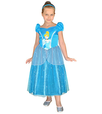 Disney Pırıltılı Sindirella Kostüm 7-9 Yaş