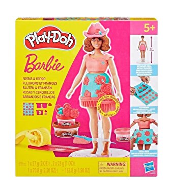 Play Doh Barbie Çiçekli ve Püsküllü Seti G1360