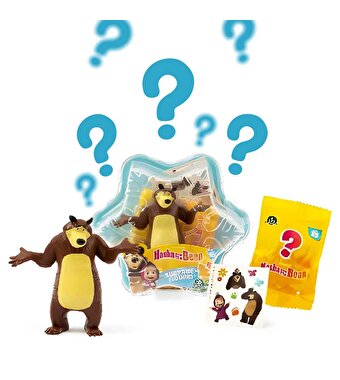 Maşa ile Koca Ayı Sürpriz Kartanesi Paketi Koca Ayı