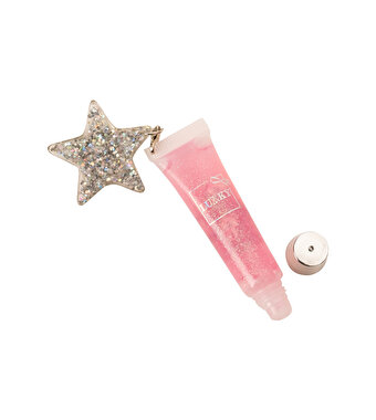 Lukky Simli Çilek Aromalı Lila Dudak Parlatıcısı