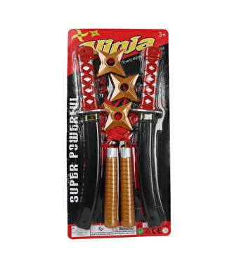 Çift Kılıç Mınçıkalı Ninja Seti