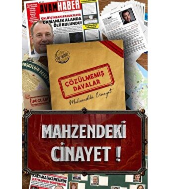 Çözülmemiş Davalar Mahzendeki Cinayet Dedektif Oyunu