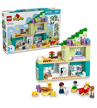 LEGO DUPLO Kasabası 3’ü 1 Arada Figürlü Modern Aile Evi 10470