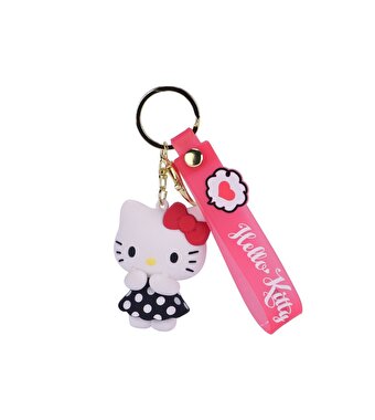 Hello Kitty ve Arkadaşları Anahtarlık CDU8 Hello Kitty Dot