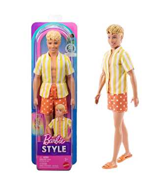 Barbie Fashionistas Bebekler Sörf Yapan Ken Bebek JJN66