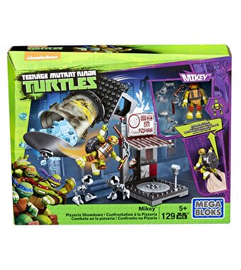 Mega Bloks TMNT Mikey Pizzeria Showdown 129 Parça