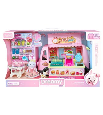 Bay Dreamy Mini Tavşan Tatlı Karavan Oyun Seti