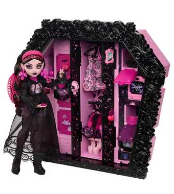 Monster High Muhteşem Gardırop Draculaura Bebek ve Oyun Seti JMG63