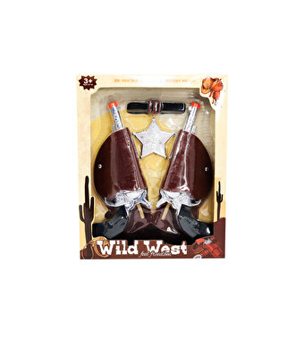 İkili Kovboy Tabanca Seti