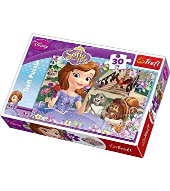 Disney Çocuk Puzzle 30 Parça Sofia The First Roses