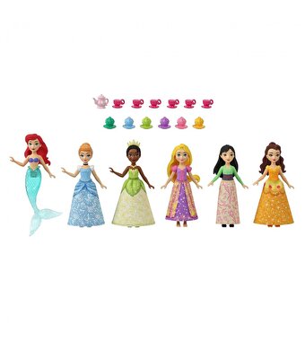 Disney Prenses Bebekleri 6'lı Set HLW91