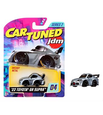 CarTuned JDM Seri 1 Arabalar 22 Toyota GR Supra Gri