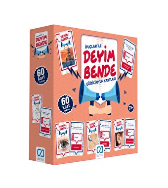 İpuçları ile Deyim Bende Eğitici Oyun Kartları