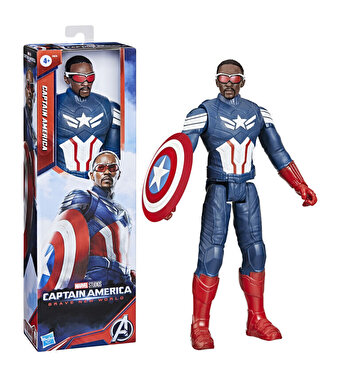 Marvel Studios Titan Hero Serisi Captain America Aksiyon Figürü 30 Cm