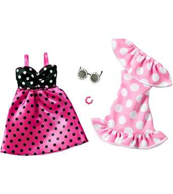 Barbie'nin Kıyafet Koleksiyonu İkili Paketler HYV04