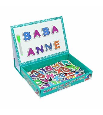 Manyetik Alfabe Aktivite Oyun Seti