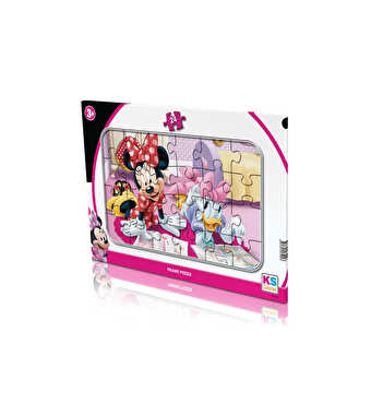 Minnie Mouse Frame Puzzle 24 Parça
