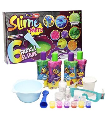 Playtoys DIY Süper Slime Party Hazırlama Seti