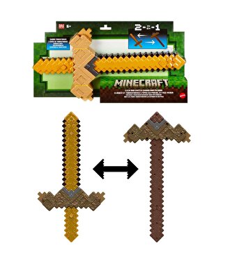 Minecraft 2'si 1 Arada Kılıç ve Kazma JKC15
