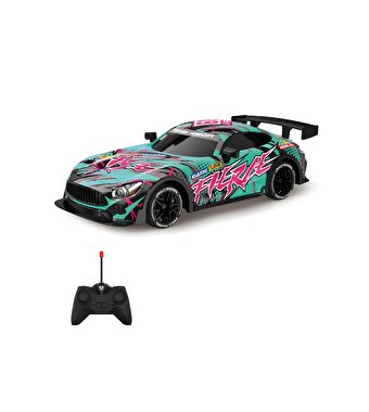 1:18 Fierce Kumandalı Full Fonksi̇yon Işıklı Araba Turkuaz