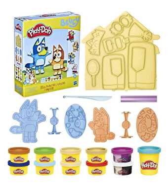Play Doh Bluey Make N Mash Kostümler Oyun Hamuru Seti F4374
