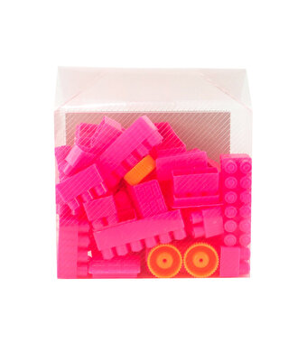 Creative 72 Parça Blok Seti Pembe