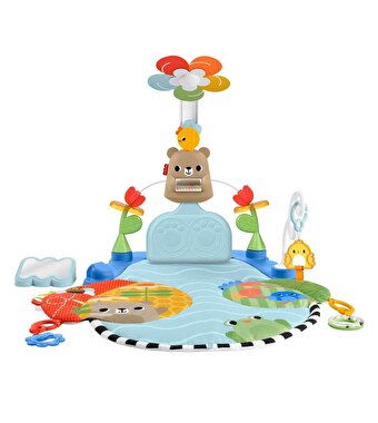 Fisher Price 3'ü 1 Arada Duyusal Gelişim Jimnastik Merkezi HYR60
