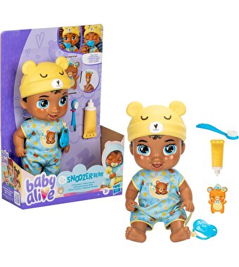 Baby Alive Lil Dreamer Snoozer Bear Sleepy Bebek F9967