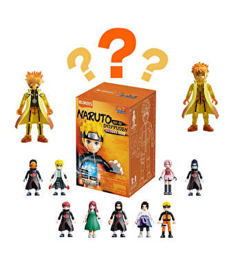 Blokees Naruto Shippuden GV01 Ultimate Bond Figür Sürpriz Figür Yapım Seti