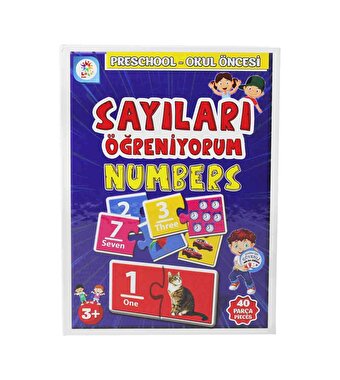 İngilizce Eğitim Sayılar Kartları