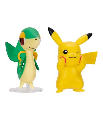 Pokemon Battle Figür 2'li Seti Pikachu Snivy