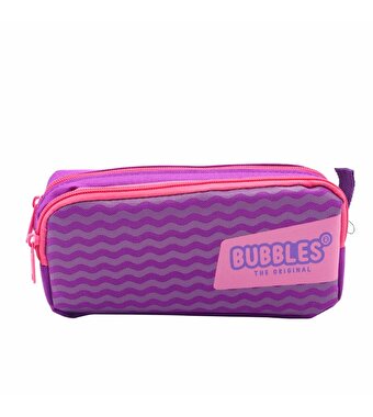Bubbles Wave Kalem Çantası Mor