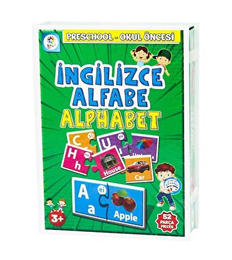 İngilizce Eğitim Alfabe Kartları