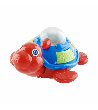 Sesli ve Işıklı Çarp Dön Sevimli Tospik Eğitici Kaplumbağa Kırmızı