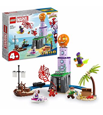 LEGO Spider-Man Spidey Ekibi Yeşil Goblinin Deniz Fenerinde 10790