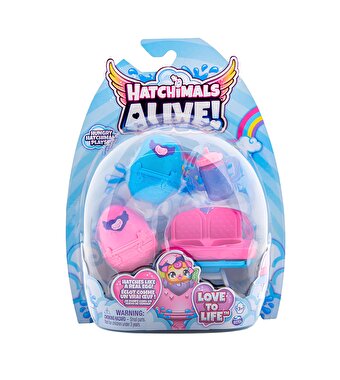 Hatchimals Alive Mama Sandalyesi Pembe Şeffaf Biberon