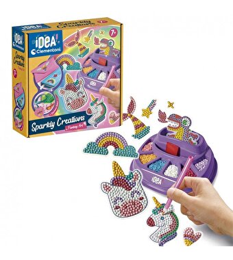 Clementoni Idea Işıltılı Tasarım Seti Fantastik Sanat Seti