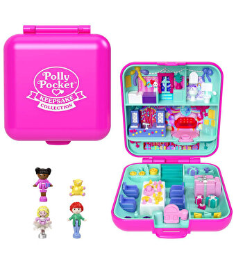 Polly Pocket Mattel'in 80. Yıl Dönümü Hatıra Koleksiyonu Oyun Seti JGK22