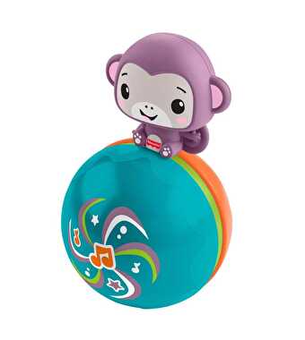 Fisher Price Emekleme Arkadaşı Müzikli Mor Maymun JLB95