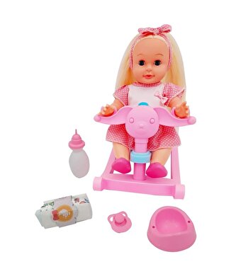 Panda Salıncaklı Altını Islatan Roza Bebek