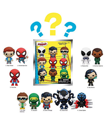 Monogram Spider Man Neighborhood Süpriz Klipsli Figür