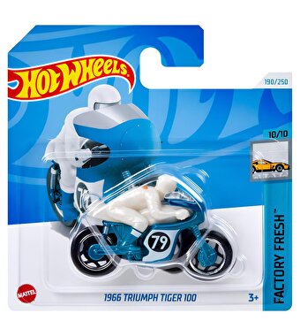 Hot Wheels Tekli Arabalar 1966 Triumph Tiger 100 HTD43