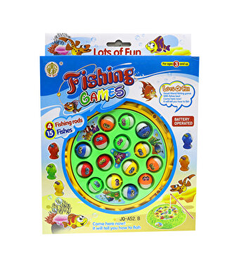 4 Oltalı Yeşil Balık Tutma Oyunu