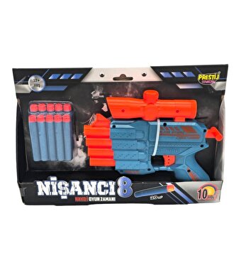 Nişancı 8 Dörtlü Dart Fırlatıcı Silah