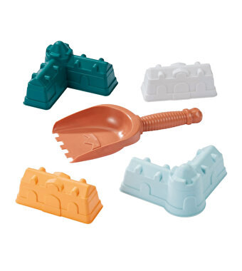 Ecoiffier Kale Kum Kalıpları 5 Parça