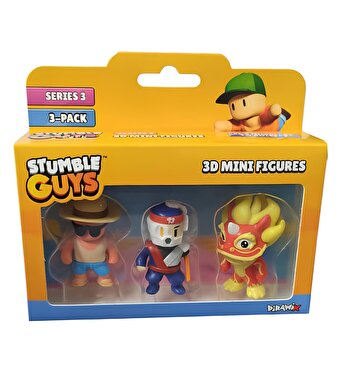 Stumble Guys 3'lü Mini Figür Seti 3 S3 40023