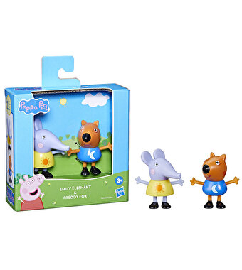 Peppa Pig Peppa'nın En İyi Arkadaşları Emily Elephant & Freddy Fox F7653